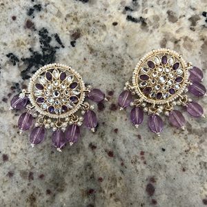 Kundan studs